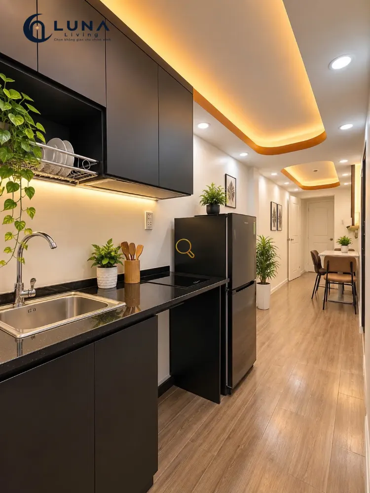 CĂN HỘ DỊCH VỤ FULL NỘI THẤT MÁY GIẶT RIÊNG CÓ CỬA SỔ