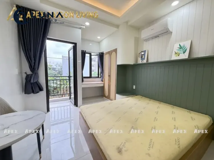 PHÒNG FULLY FURNISHED MÁY GIẶT RIÊNG WITH BALCONY