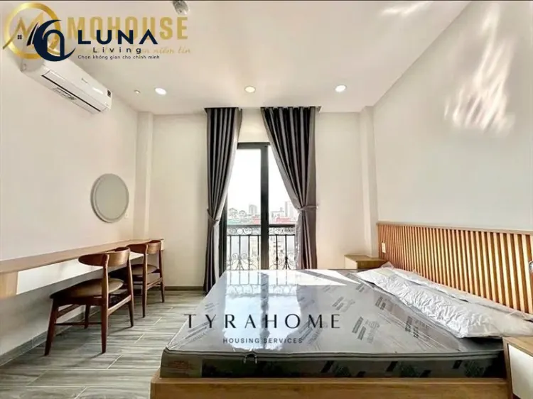 CĂN HỘ DỊCH VỤ FULL NỘI THẤT MÁY GIẶT RIÊNG CÓ BAN CÔNG