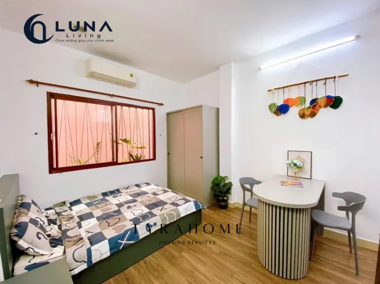 PHÒNG FULL NỘI THẤT MÁY GIẶT RIÊNG CÓ CỬA SỔ