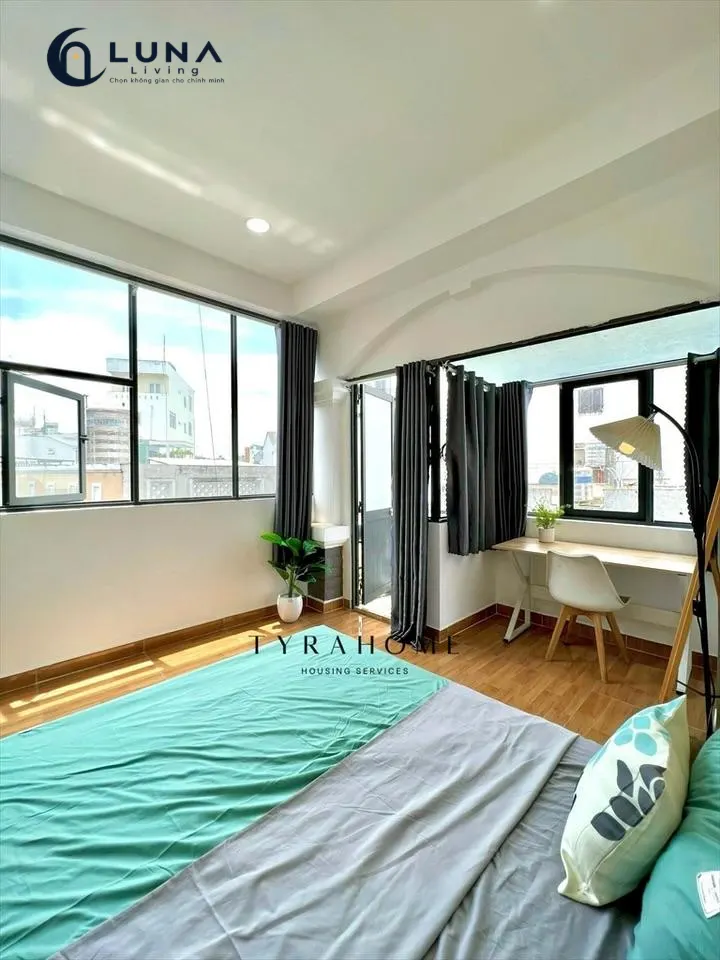 CĂN HỘ DỊCH VỤ FULL NỘI THẤT MÁY GIẶT RIÊNG CÓ CỬA SỔ