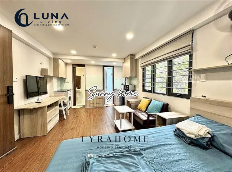 CĂN HỘ DỊCH VỤ FULL NỘI THẤT MÁY GIẶT RIÊNG CÓ BAN CÔNG