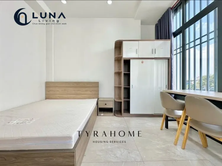 CĂN HỘ DỊCH VỤ FULL NỘI THẤT MÁY GIẶT RIÊNG CÓ BAN CÔNG