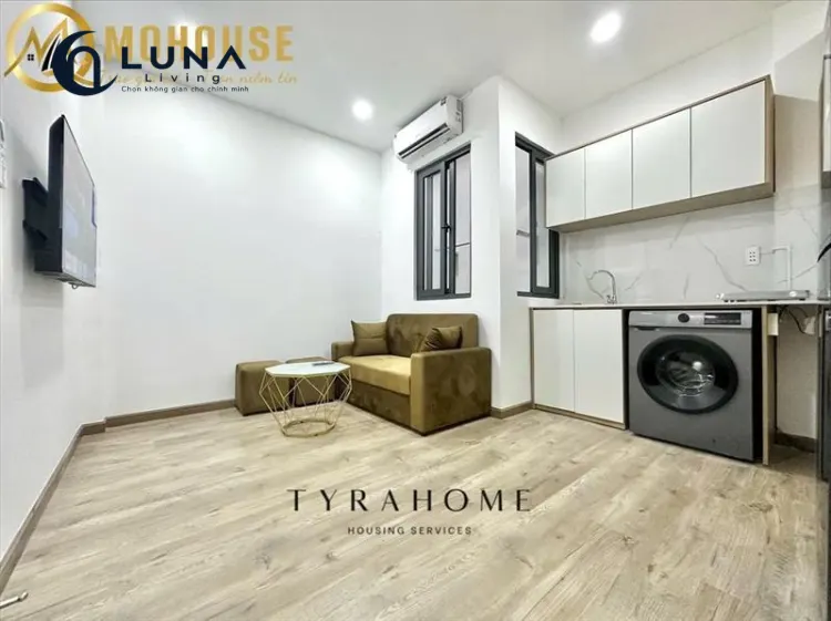 CĂN HỘ DỊCH VỤ FULL NỘI THẤT MÁY GIẶT RIÊNG CÓ CỬA SỔ