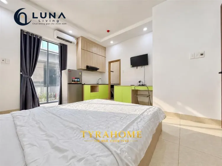 PHÒNG FULL NỘI THẤT MÁY GIẶT RIÊNG CÓ BAN CÔNG