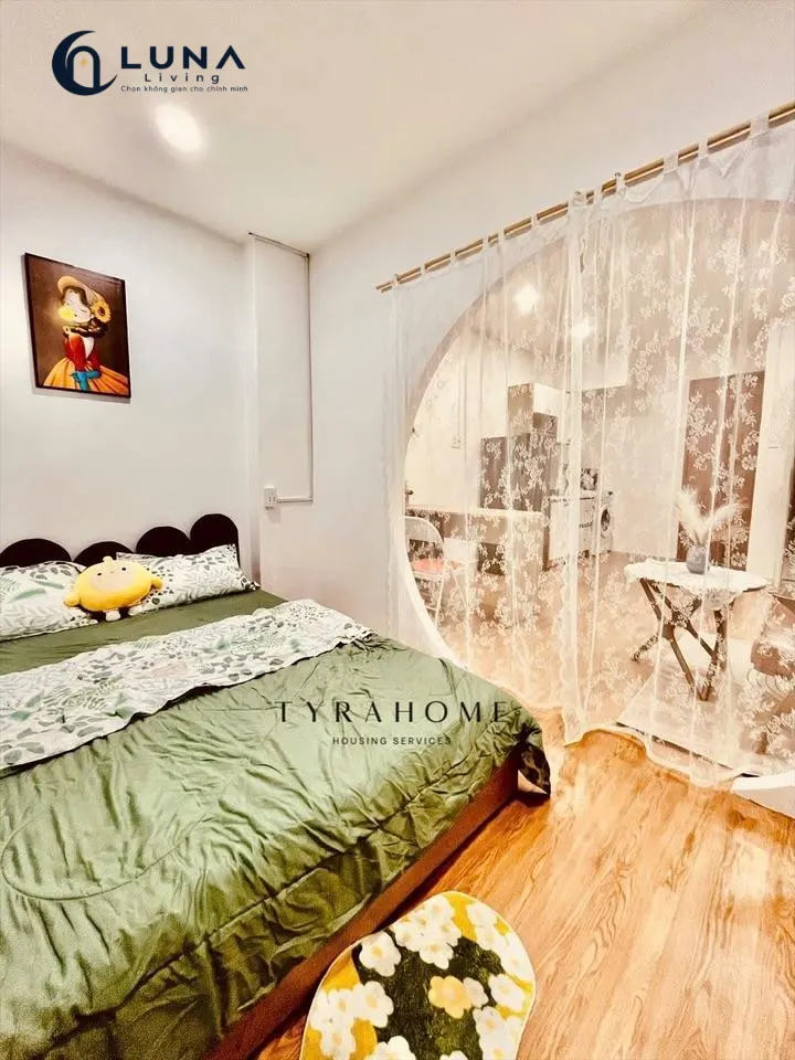 PHÒNG FULL NỘI THẤT MÁY GIẶT RIÊNG CÓ CỬA SỔ