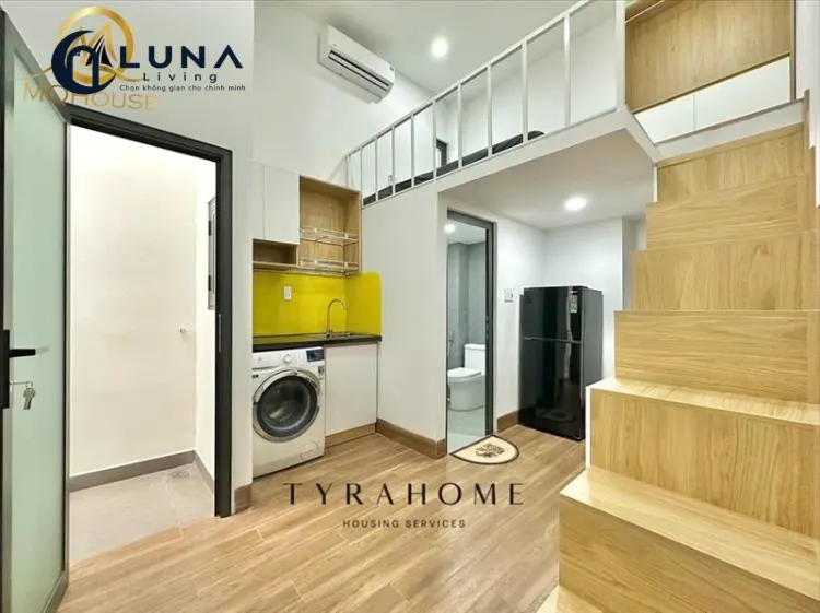 PHÒNG FULL NỘI THẤT MÁY GIẶT RIÊNG CÓ BAN CÔNG