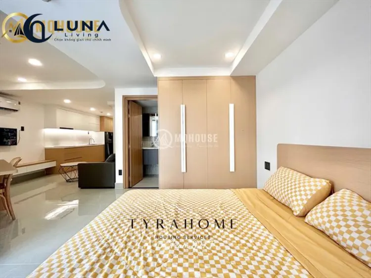 CĂN HỘ DỊCH VỤ FULL NỘI THẤT MÁY GIẶT RIÊNG CÓ CỬA SỔ
