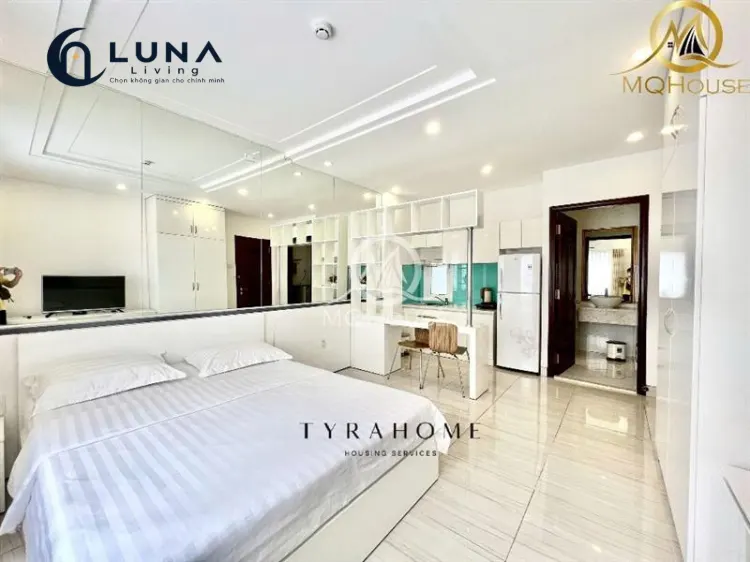 CĂN HỘ DỊCH VỤ FULL NỘI THẤT MÁY GIẶT RIÊNG CÓ CỬA SỔ