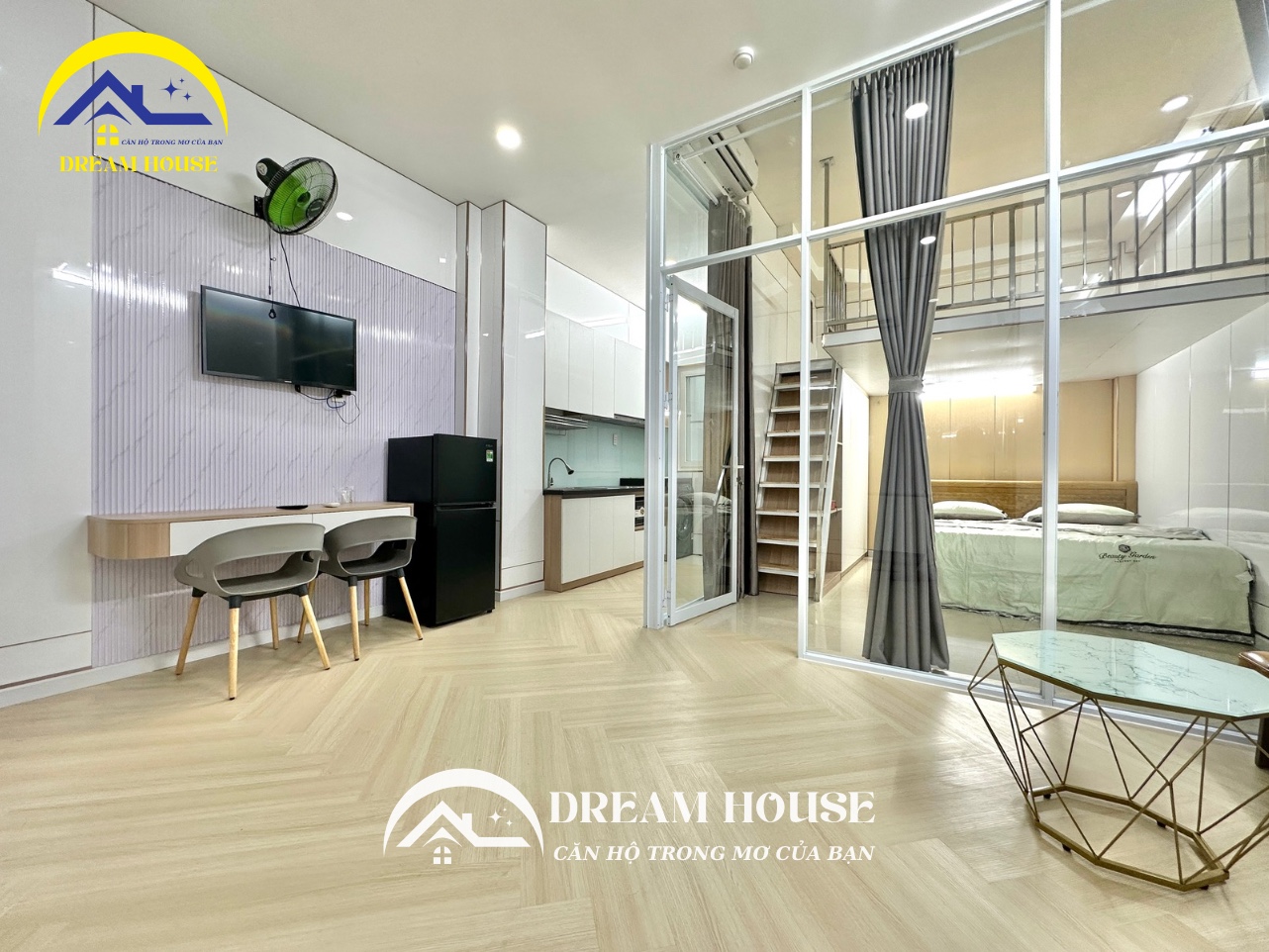 DUPLEX 2 KHÔNG GIAN NGỦ FULL NỘI THẤT NGAY HUIT
