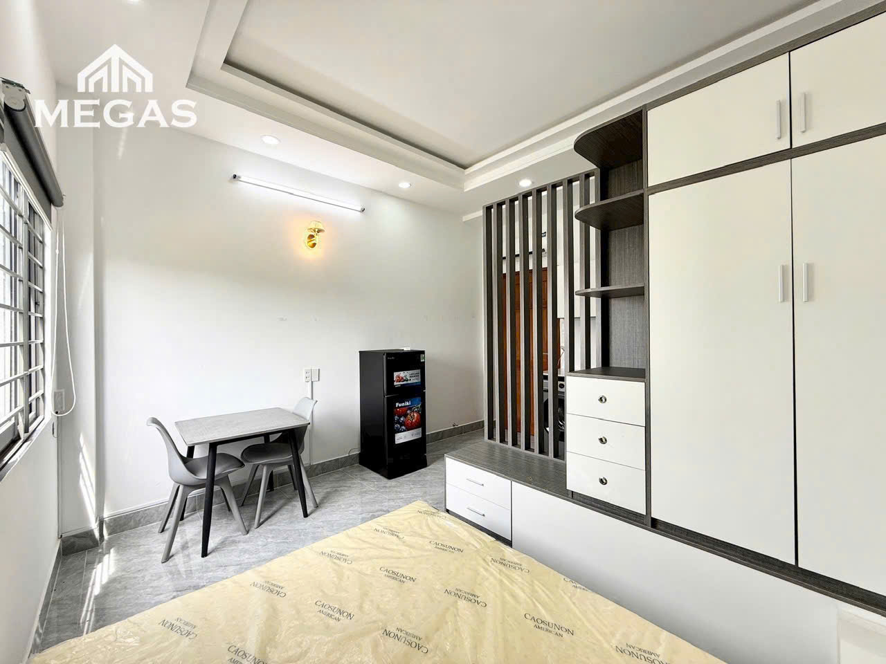 STUDIO FULL NỘI THẤT TÁCH BẾP 1 PHÒNG NGỦ GẦN ĐH VĂN HIẾN
