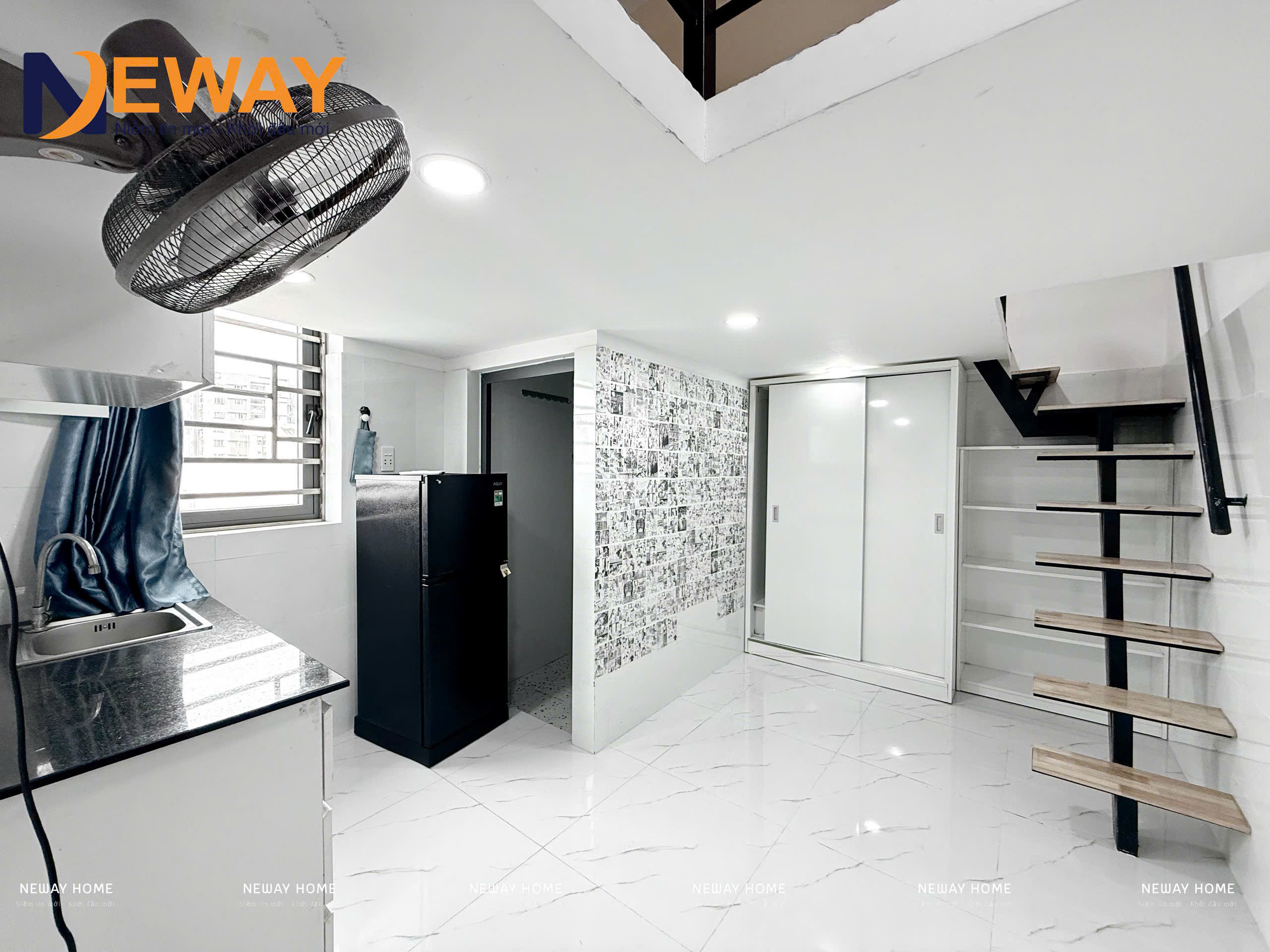 DUPLEX MỚI XÂY KẾ HUIT