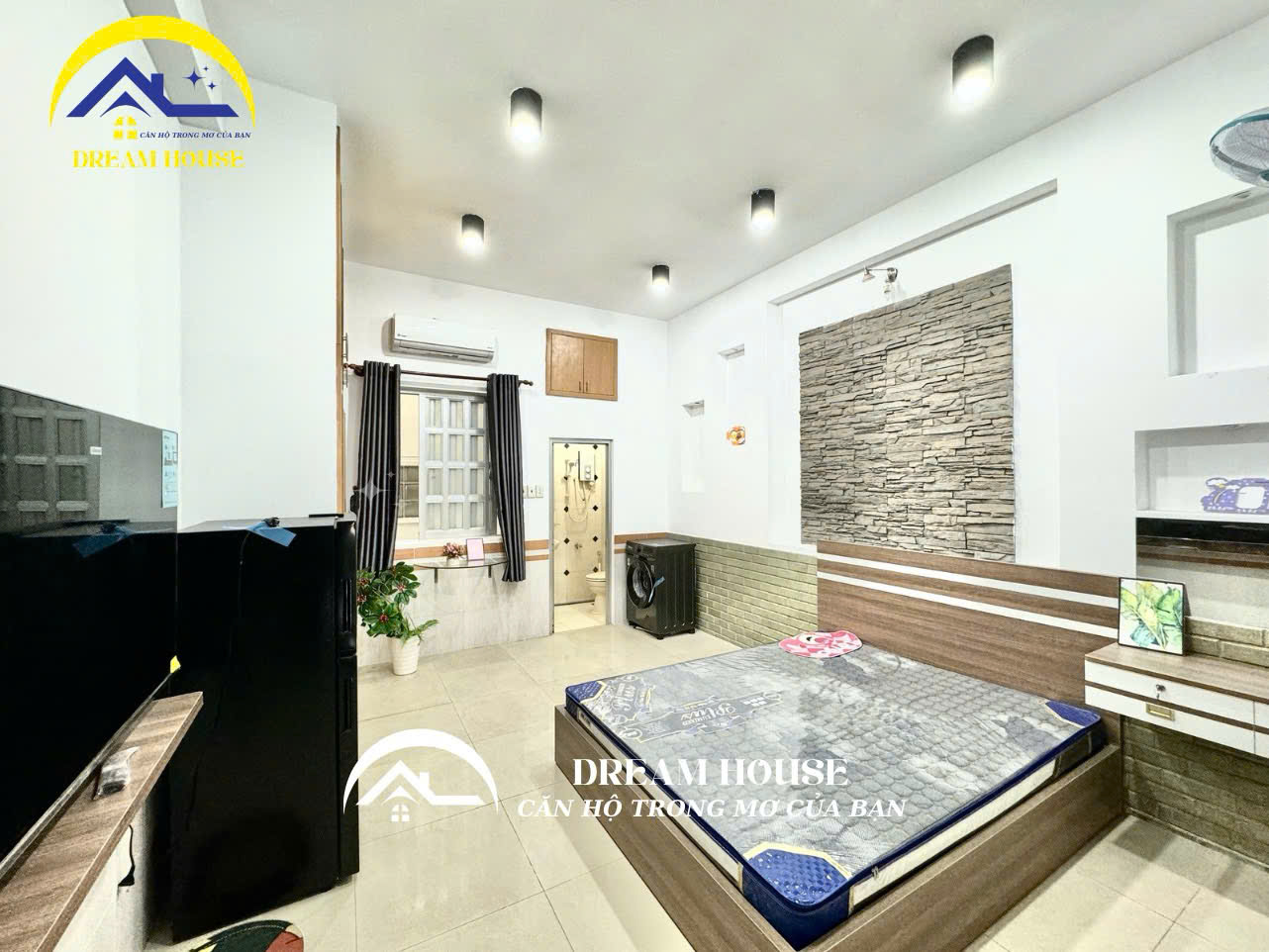 STUDIO FULL NỘI THẤT GẦN HUIT
