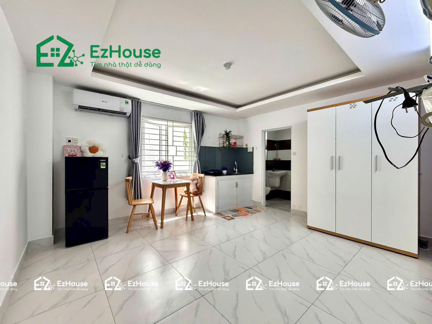 STUDIO CỬA SỔ FULL NỘI THẤT